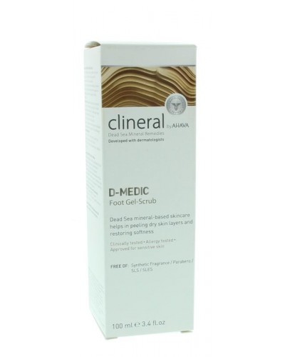 Clineral D-medic foot gel scrub