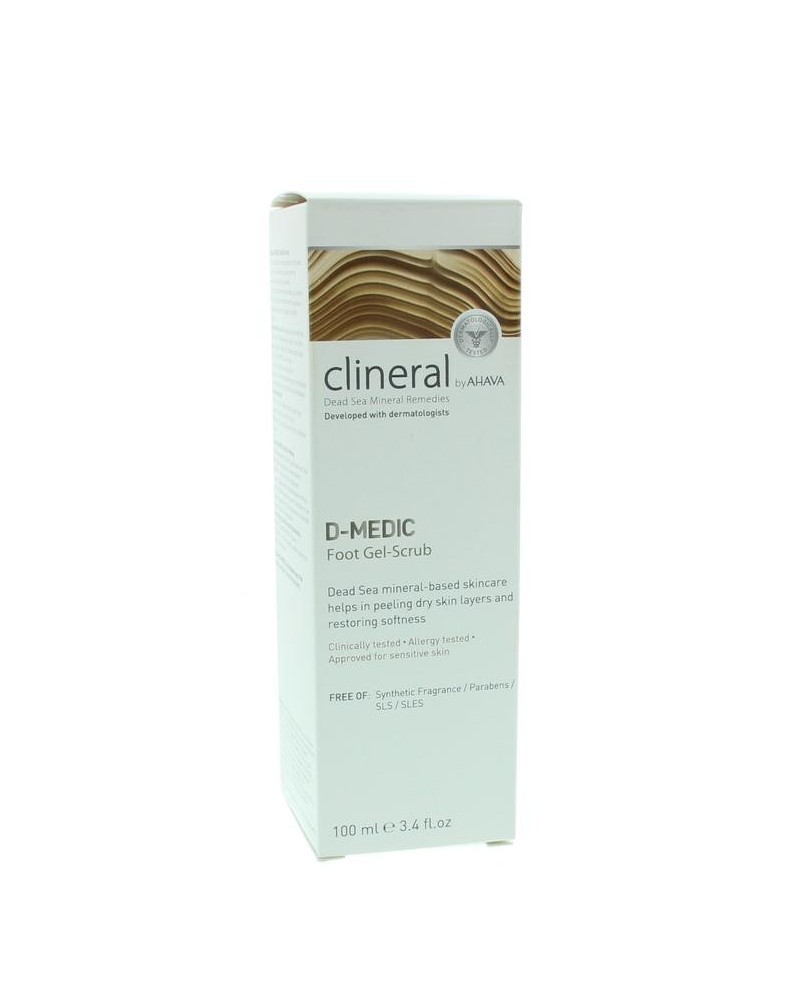 Clineral D-medic foot gel scrub