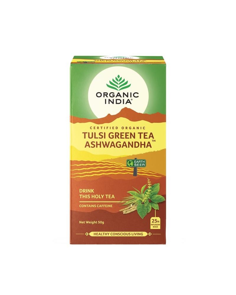 Tulsi green ashwagandha bio thee