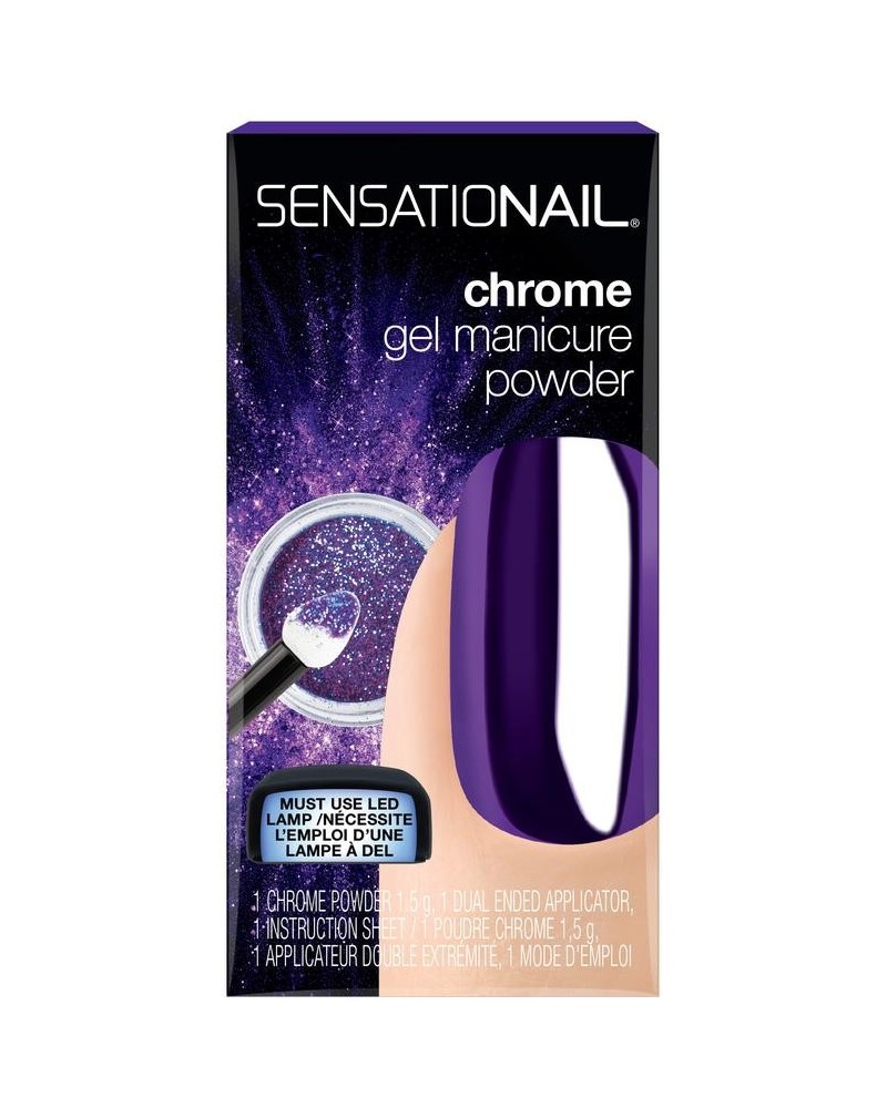 Chrome powder purple