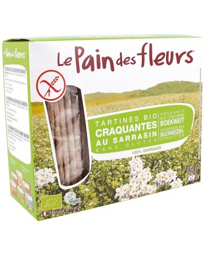 Krokante crackers boekweit glutenvrij bio