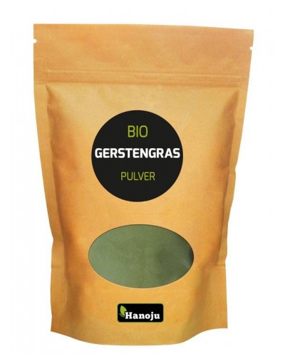 Gemalen gerstegras paper bag bio