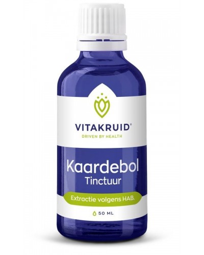 Kaardebol wortel tinctuur extractie volgens HAB