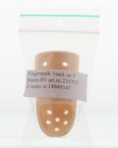 Vingerpalk stack/mallet maat 7