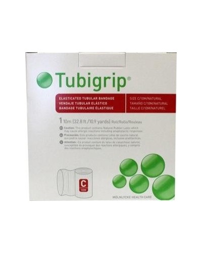 Elastisch buisverband C 10m x 6.75cm wit 1443
