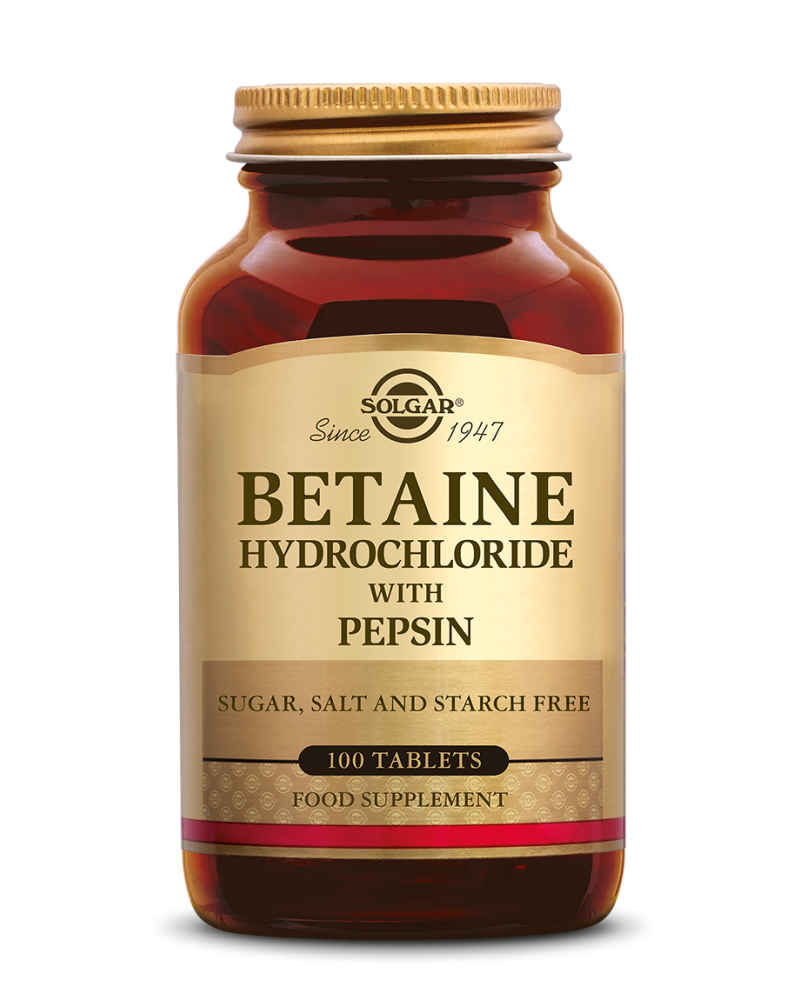 Betaine Hydrochloride with Pepsin