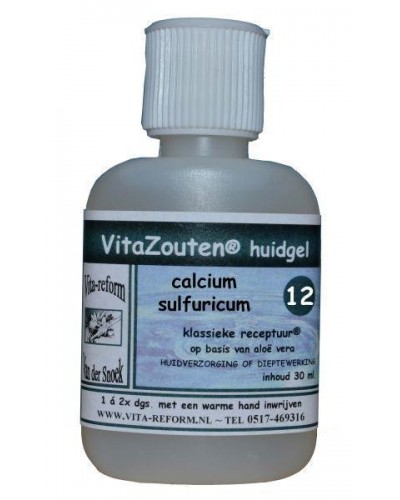 Calcium sulfuricum huidgel nr. 12