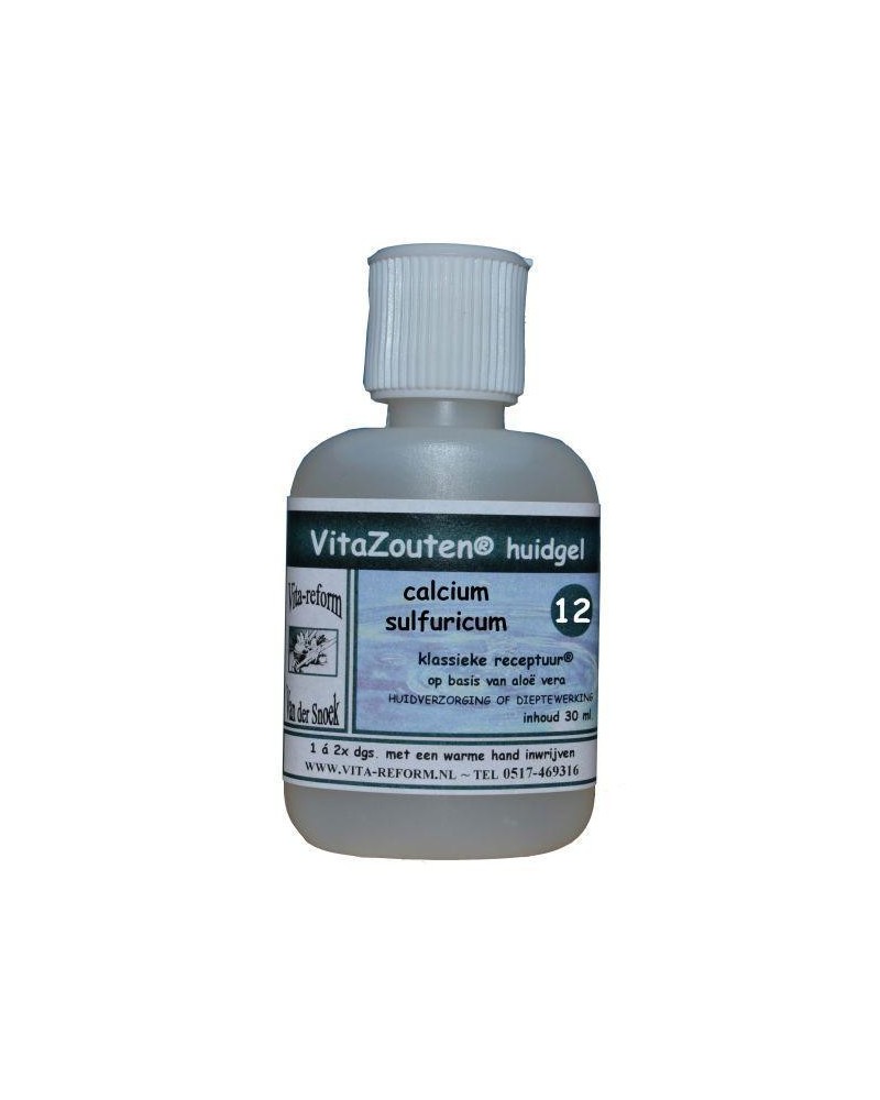 Calcium sulfuricum huidgel nr. 12
