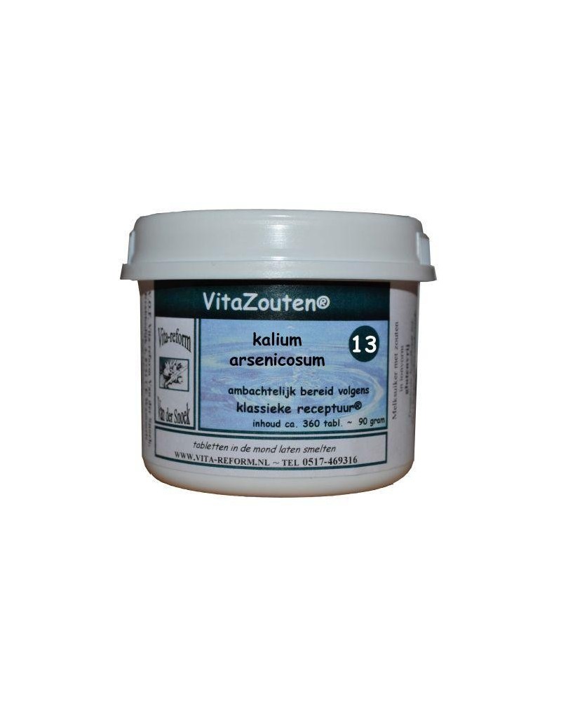Kalium arsenicosum VitaZout nr. 13
