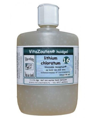 Lithium chloratum huidgel nr. 16