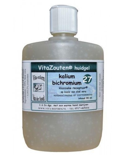 Kalium bichromicum huidgel nr. 27