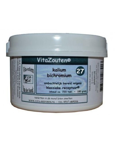 Kalium bichromicum VitaZout nr. 27
