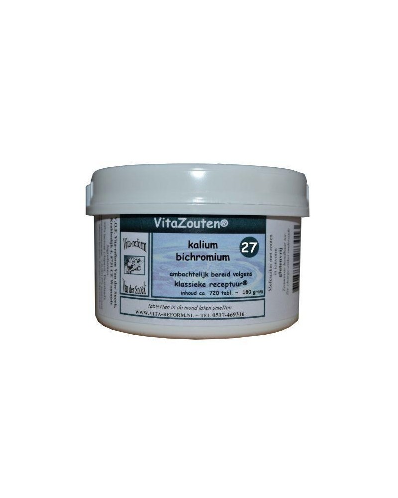 Kalium bichromicum VitaZout nr. 27