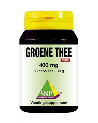 Groene thee 500 mg puur
