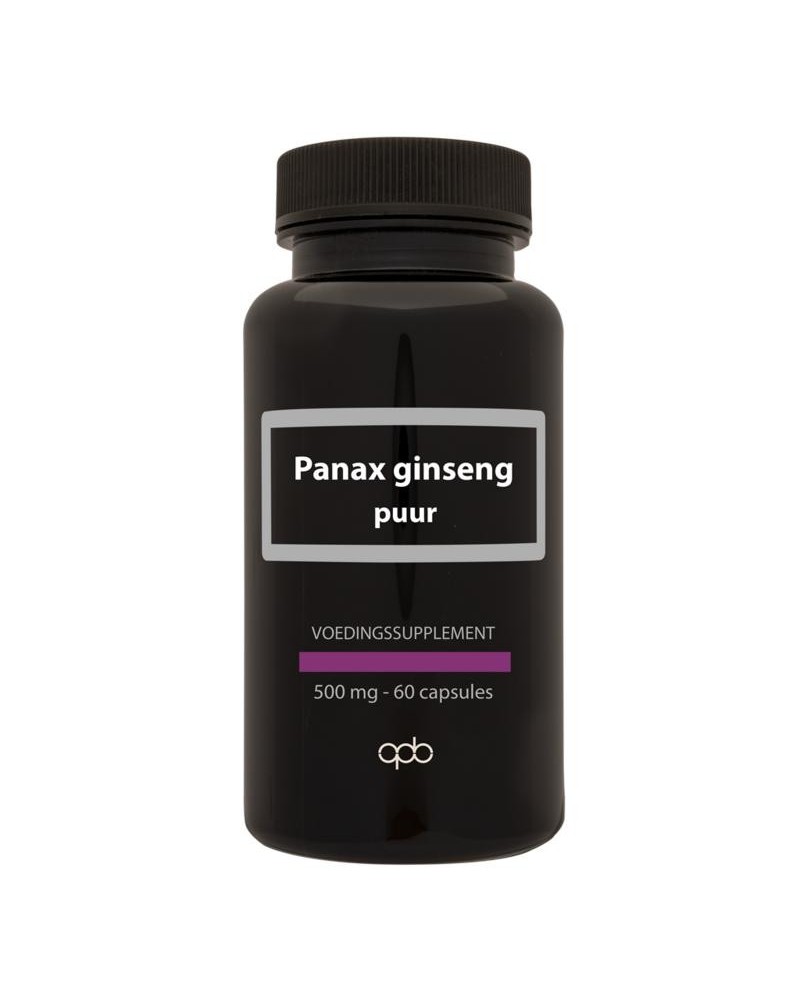 Panax Ginseng extract puur forte 500mg