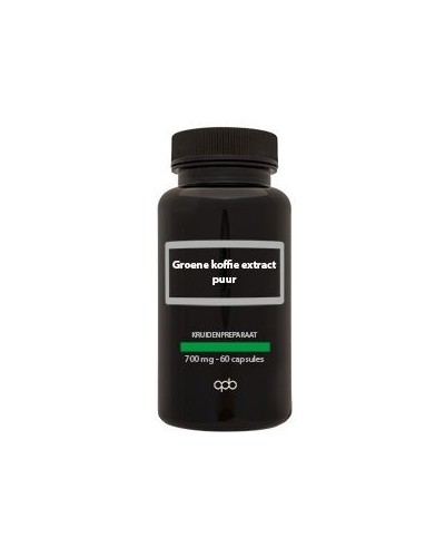 Groene koffie extract puur forte 600mg