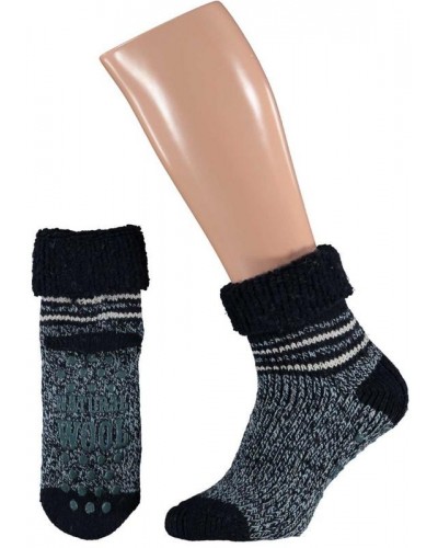 Slofsok blauw motief 43-46