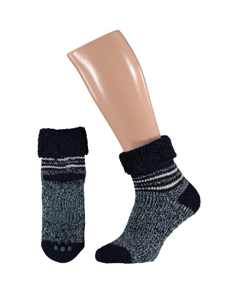 Slofsok blauw motief 43-46