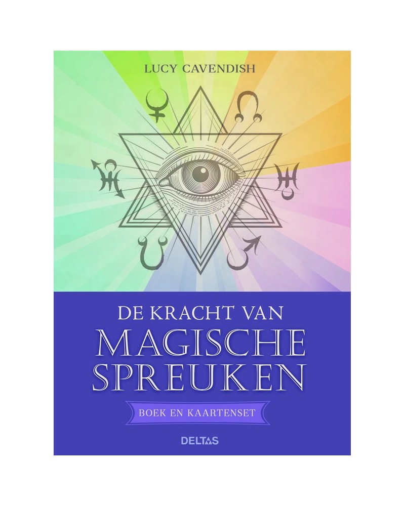 De kracht van magische spreuken boek en kaart