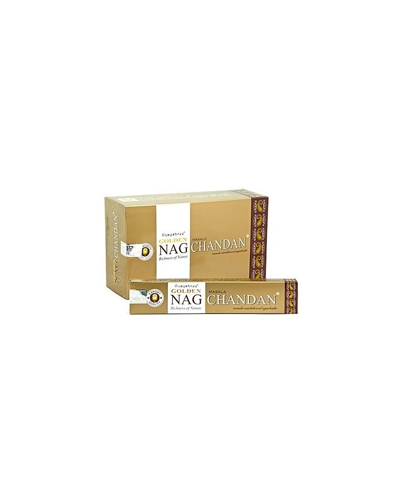 Wierookstokjes golden nag chandan stokjes
