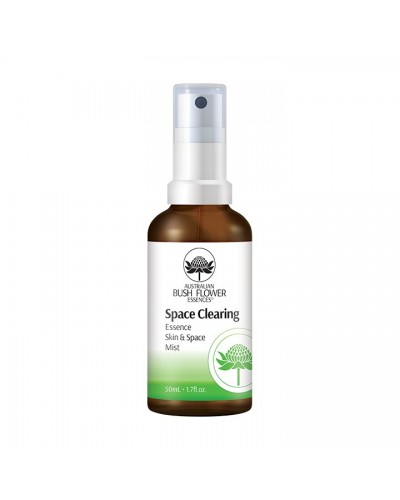Space clearing spray mist