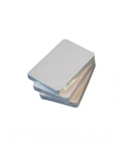 Mortierkrabbers blanko geplastificeerd