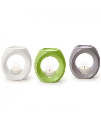 Geurlamp creme wit
