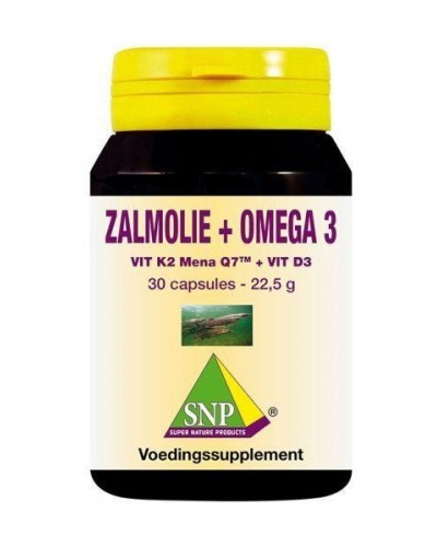 Zalmolie & vit. K2 mena Q7 & vit. D3 & vit. E