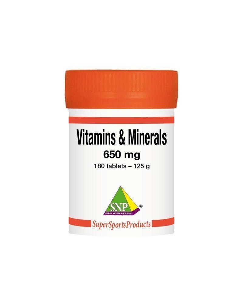 Vitamins minerals complex