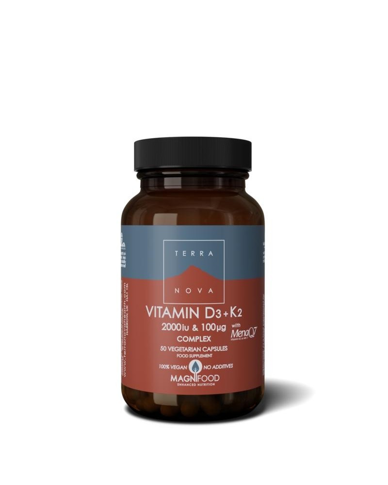 Vitamine D3+K2 2000ie (50mcg) & 100mcg complex