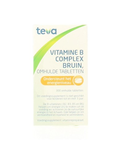 Vitamine B complex bruin los