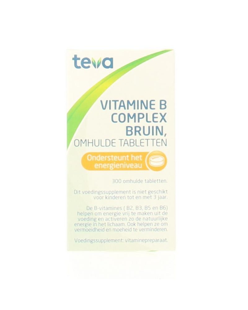 Vitamine B complex bruin los
