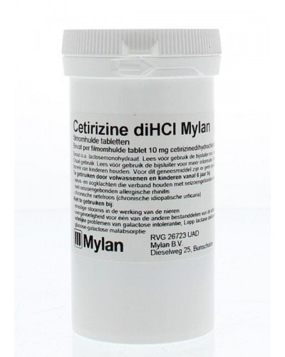 Cetirizine diHCl 10mg