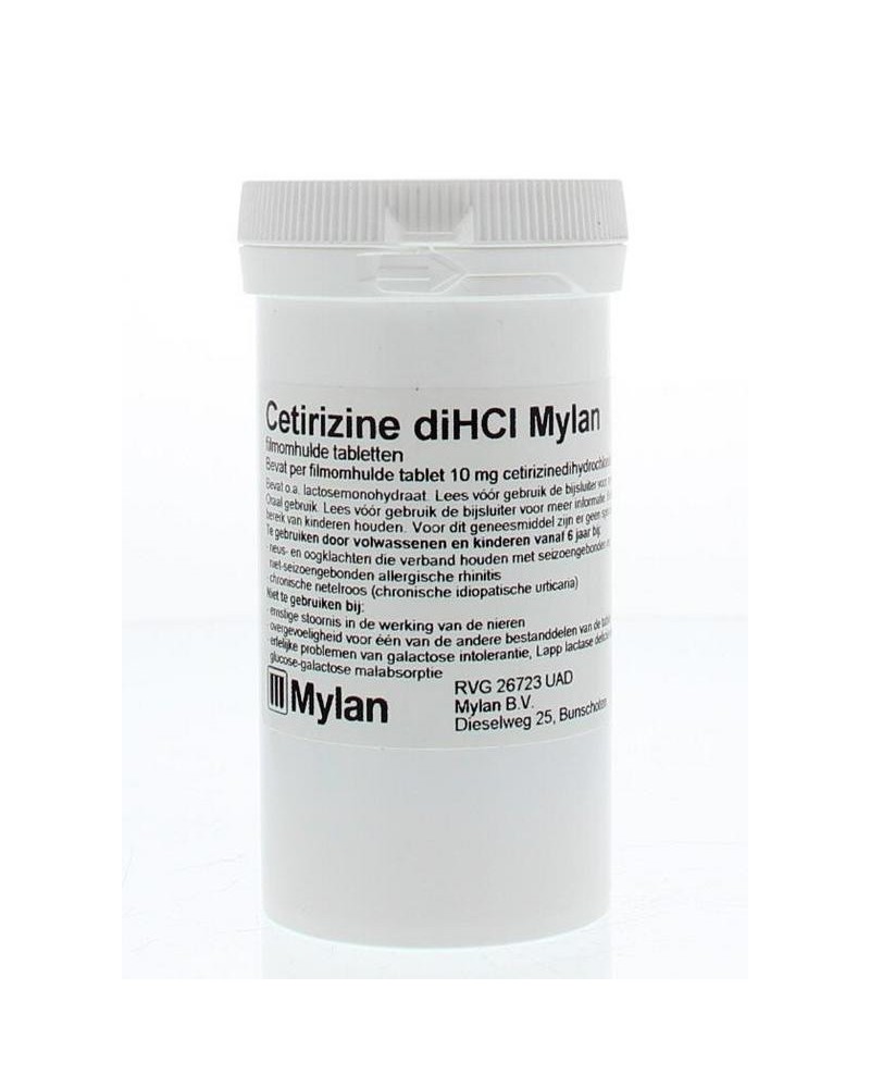 Cetirizine diHCl 10mg