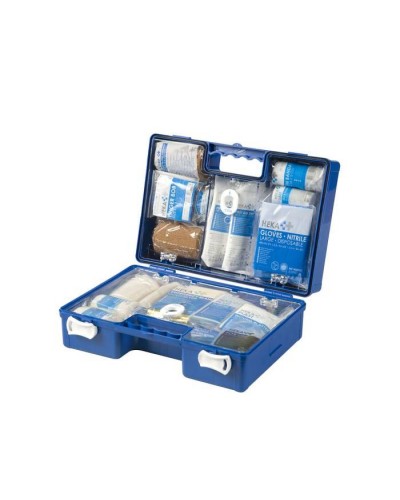 Verbandkoffer medi multi HACCP blauw