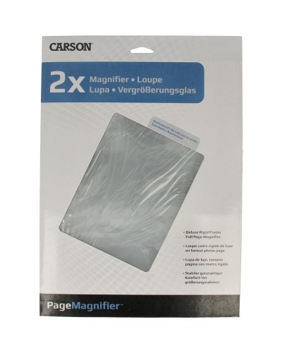 Vergrootglas plat hard