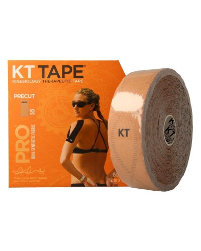 Jumbo pro roll 38 meter 150 strips beige precut