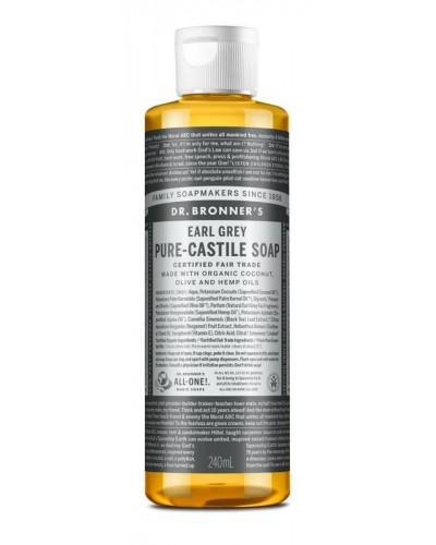 Liquid soap earl grey