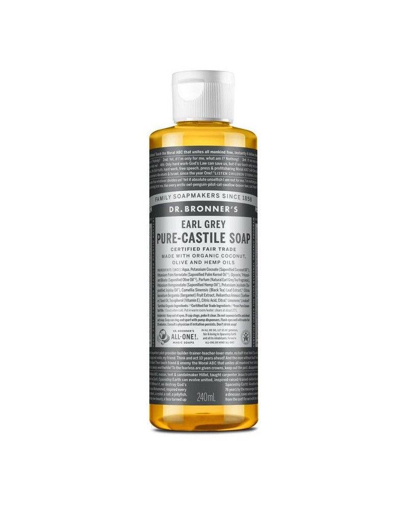 Liquid soap earl grey