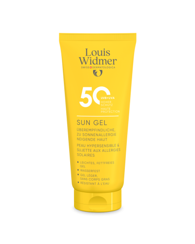 Louis Widmer Sun Gel 50 Zonder Parfum