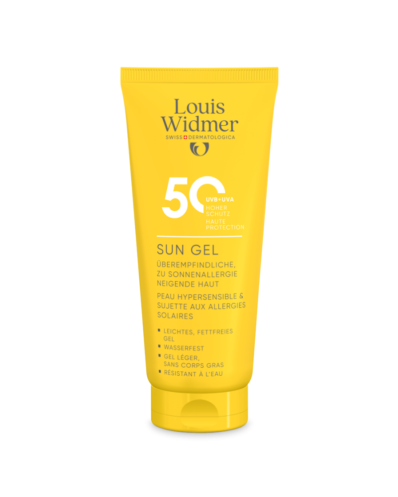 Louis Widmer Sun Gel 50 Zonder Parfum