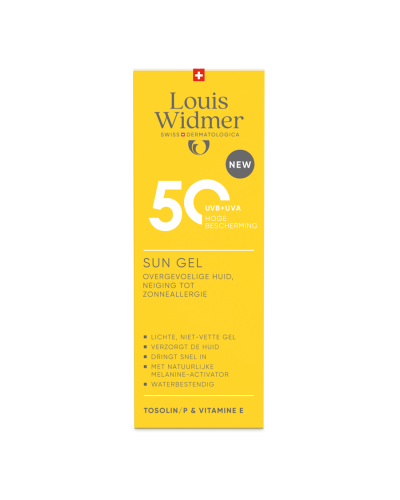 Louis Widmer Sun Gel 50 Zonder Parfum