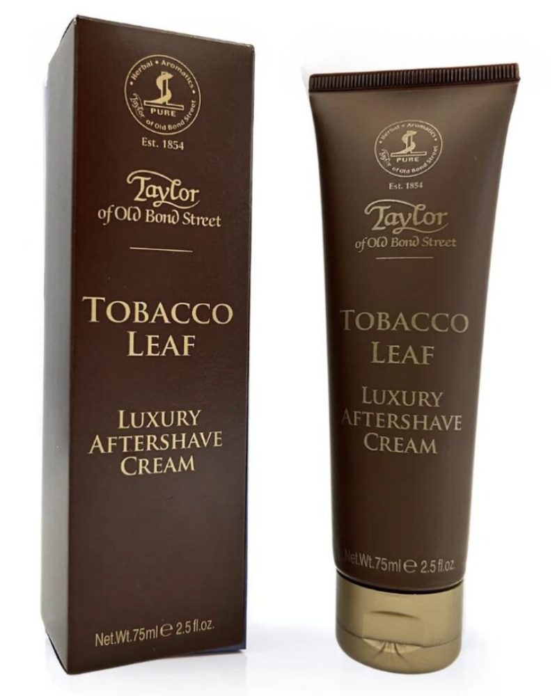 Taylor of Old Bond Street Tobacco Leaf Aftershave Cream 75Ml