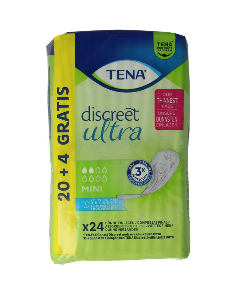 Discreet ultra pads mini