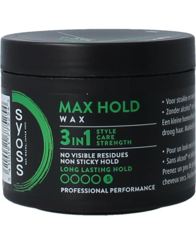 Styling wax maxx hold