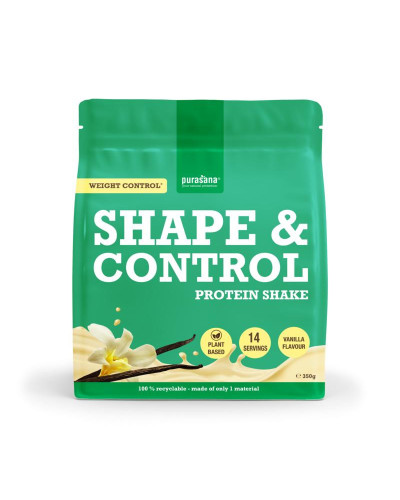 Shape & control plant protein vanille