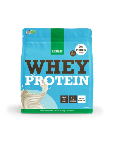 Whey proteine naturel bio