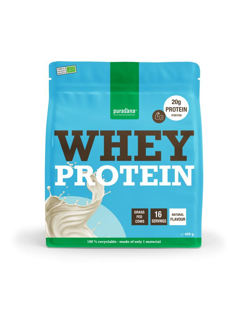 Whey proteine naturel bio