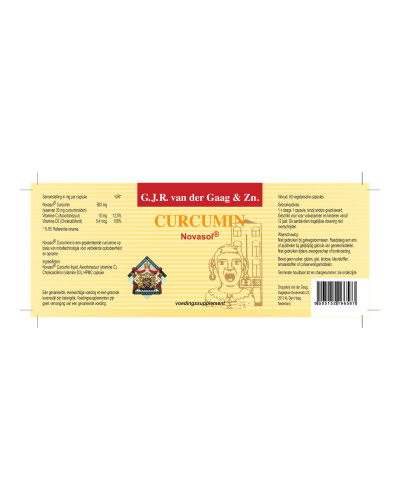 Curcumin NovaSOL® Full Spectrum Drogisterij van der Gaag