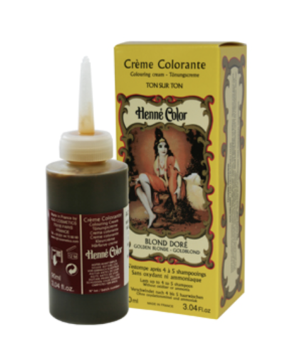 Henne Color Creme Colorante Blond Doré